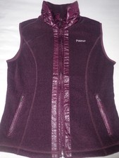 PIKEUR Polartec DAMEN WESTE Fleece "Loredana" violett, blackberry Gr. 40, NEU!