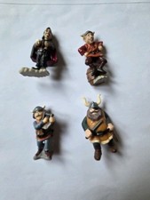 Set Wickie Figuren aus Überraschungsei Ü-Ei Congaz, Gorm, Harvar und Ulme