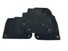 Original VW Fußmatten Velours Touareg 3 CR soul schwarz Teppich Textil Stoff OEM