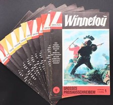 WINNETOU Nr. 1-80 Western Comic Heft Walter Lehning Verlag Auswahl Helmut Nickel