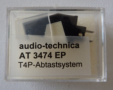 Audio-Technica AT 3474 EP - T4P Tonabnehmer System + Diamant Nadel - NOS