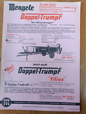 Prospekt Mengele Doppeltrumpf