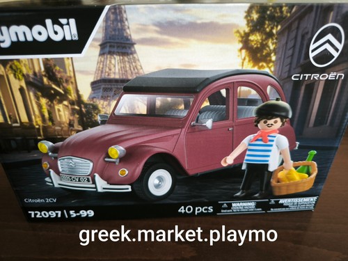 Playmobil 72097 citroen 2cv - citroen,