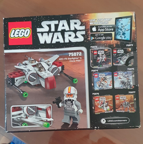 Lego star wars 75072 - star, arc-170