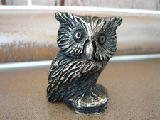 Eule  Messing Zinn ? (2)