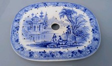 Antike Chinesische Abtropfplatte "Meat Drainer" um 1800 Qing Dynasty Porzellan