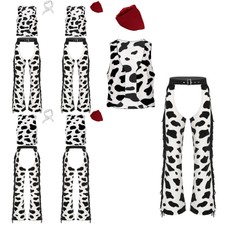 Herren Outfits Bühnenaufführung Cowboy-Kostüm Weste Vest Top Waistcoat Western