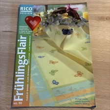 Rico Design Stickheft Bd 90 Frühlings Flair Sticken Handarbeit Kreuzstich