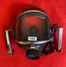 Dräger  Panorama Nova Feuerwehr Maske Atemmaske mit Supra Adapter M45x3