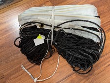 Huck Volleyball Netz - Volleyballnetz  - Länge 12,50 m, Seil 14,50 m