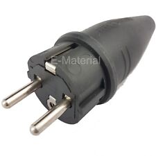 Gummistecker 230V ABL IP44 Schukostecker Spritzwassergeschützt - ABL SURSUM