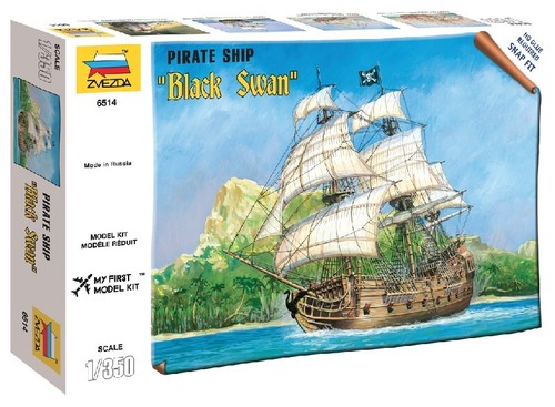 Black swan piratenschiff - piratenschiff, 1:350