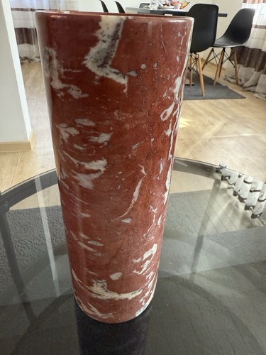 Große vase aus rotem - große,