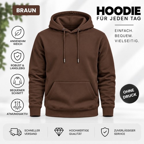 Herren hoodie kapuzenpullover - hoodie,