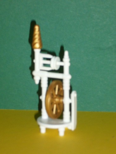 Playmobil weißes spinnrad - ,