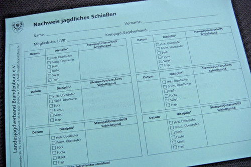 älte nachweis jagdliches - älte.,