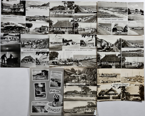 Ddr postkarten lot zingst - ddr, 9
