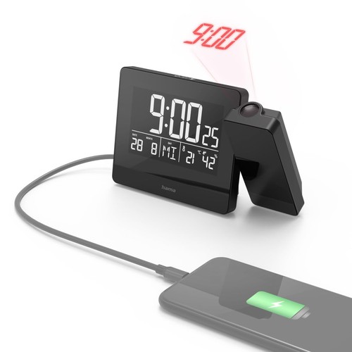 Projektionswecker mit usb - projektionswecker,