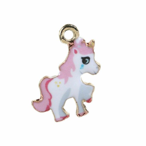 Einhorn pink kettenanhänger - einhorn,