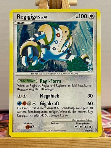 Regigigas 100 sturmtief - regigigas, holo