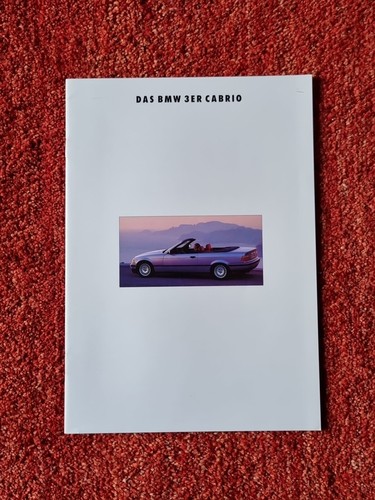Prospekt das bmw 3er - 3er, cabrio