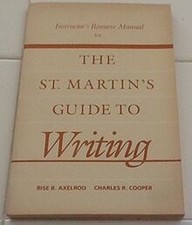 Guide to Writing (Instructors Resource Manual) von... | Buch | Zustand sehr gut