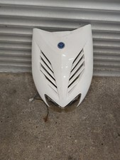 Lichtmaske Yamaha Aerox bis 2013 New Design weiß mit Frontlicht 