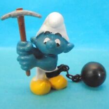 STRAFARBEITER 40213 SUPER Schlumpf  Nr. 2 Pickel kurz Kette 6-gliedrig Schleich