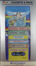 COMMODORE VC-20/VIC-20 -- CASSETTE SIX PACK (BUSINESS) #NOS