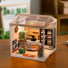 Rolife Energy Supply Store DIY Miniatur Puppenhaus LED Kind Geschenk Spielzeug