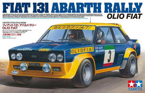 Tamiya fiat 131 - 131, abarth