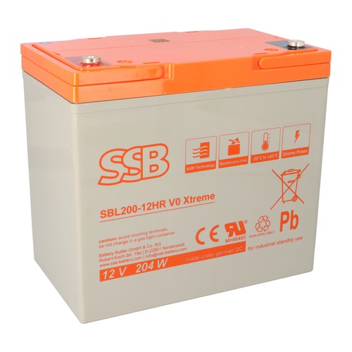 Ssb battery sbl200 12hr - ssb, sbl200-12hr