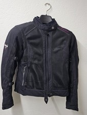 Motorradjacke Damen Größe 38 Schwarz von Vanucci mit Protektoren