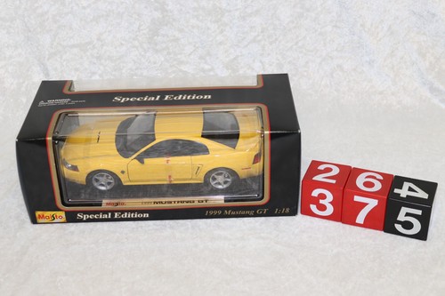 Maisto mustang 1999 - mustang, gt