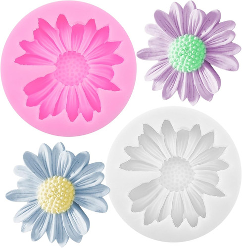 Silikonformen blumen stück - blumen,,