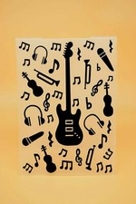 Prägefolder zum Thema Musik