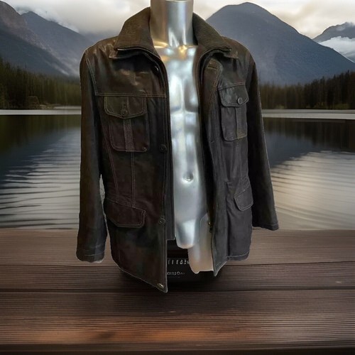 Milestone herren echt - echt, leder