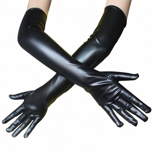 Lackleder handschuhe - lackleder,