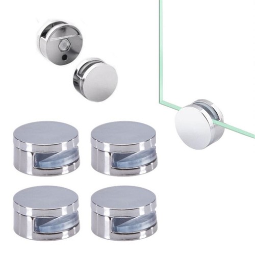 4er set regalhalter chrom - chrom, Ø