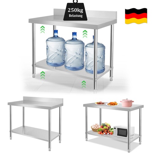 Edelstahl arbeitstisch - edelstahl,
