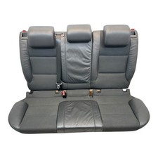 Rücksitzbank Rückbank Leder Stoff Audi A3 Coupe 8P Vorfacelift schwarz N2L / QE