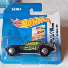 Hot Wheels Wooden Track Car grau Auto Pista in Legno Holzbahn Holzauto OVP