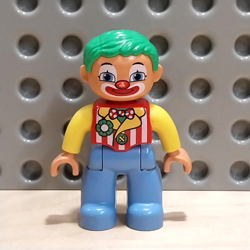 Lego duplo figur clown - lego,