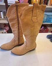 Cowboy Stiefel Damen Braun Gr