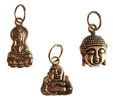 3 Anhänger BUDDHA Tibet