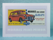 MORRIS MINI MINOR - GRUSSKARTE