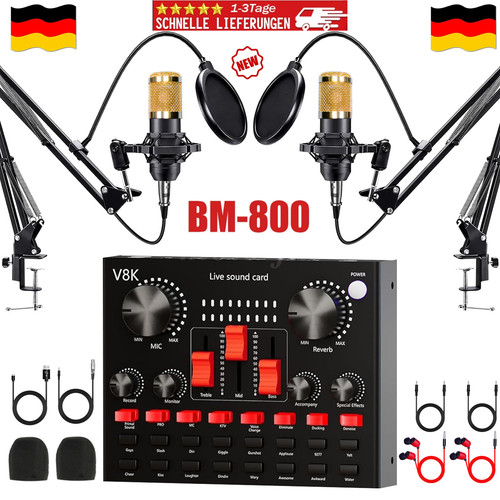 800 home studio aufnahmeset - bm-800,
