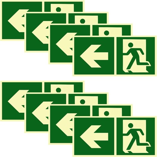 Stück notausgangsschild - 8,