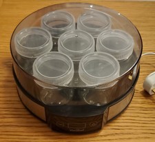 Joghurtbereiter Maschine - Joghurtbereiter mit 7 x 180ml Gläsern & Deckel, VonShef