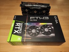 EVGA RTX 3080 FTW3 Ultra NVIDIA GeForce 10GB GDDR6X Grafikkarte (10G-P5-3897-KL)